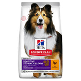 HILL'S SCIENCE PLAN Aliment Sec Chien Medium & Large Breed Sensitive Stomach & Skin Poulet